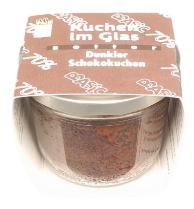 Show details for BIO Kuchen im Glas - Dunkler Schokokuchen - zotter Picture of BIO Kuchen im Glas - Dunkler Schokokuchen - zotter