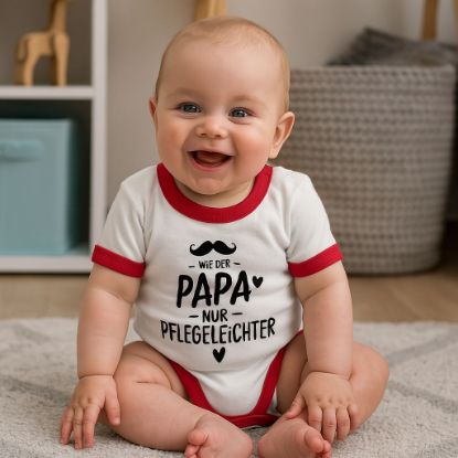 Zeige Details für Süßer Babybody „Wie der Papa – nur pflegeleichter“ Bild von Süßer Babybody „Wie der Papa – nur pflegeleichter“