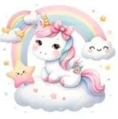 Zeige Details für Wolkeneinhorn Bild von Wolkeneinhorn