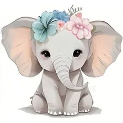 Zeige Details für Elefant Bild von Elefant