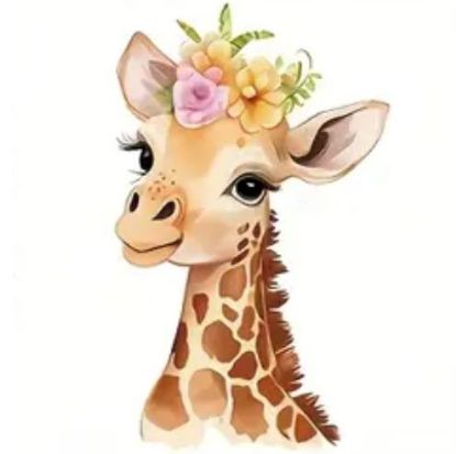 Zeige Details für Giraffe Bild von Giraffe