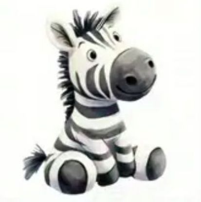 Zeige Details für Zebra Bild von Zebra